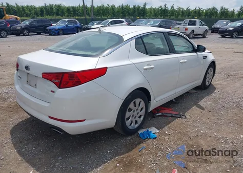 2011 Kia Optima Lx из США, поврежденный, VIN KNAGM4A70B5101029